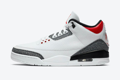 Air Jordan 3 " CO. JP Denim - Fire Red"