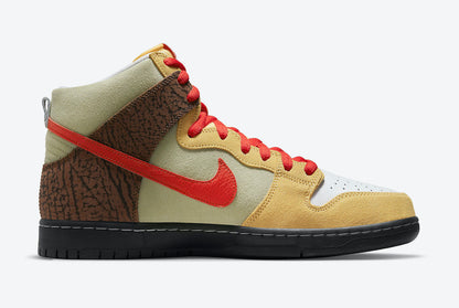 Color Skates x Nike SB Dunk High "Kebab & Destroy"