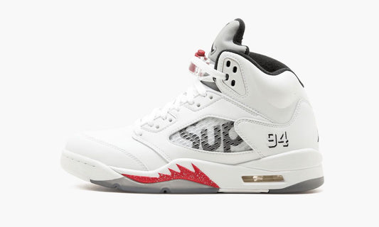 Supreme x Air Jordan 5 "White"