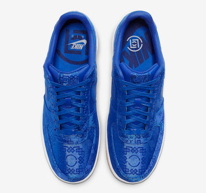 CLOT x Nike Air Force 1 Low "Blue Silk"