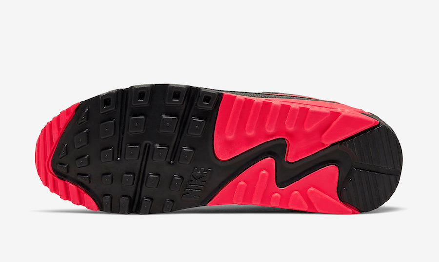 UNDEFEATED x Nike Air Max 90 "Black / Solar Red"