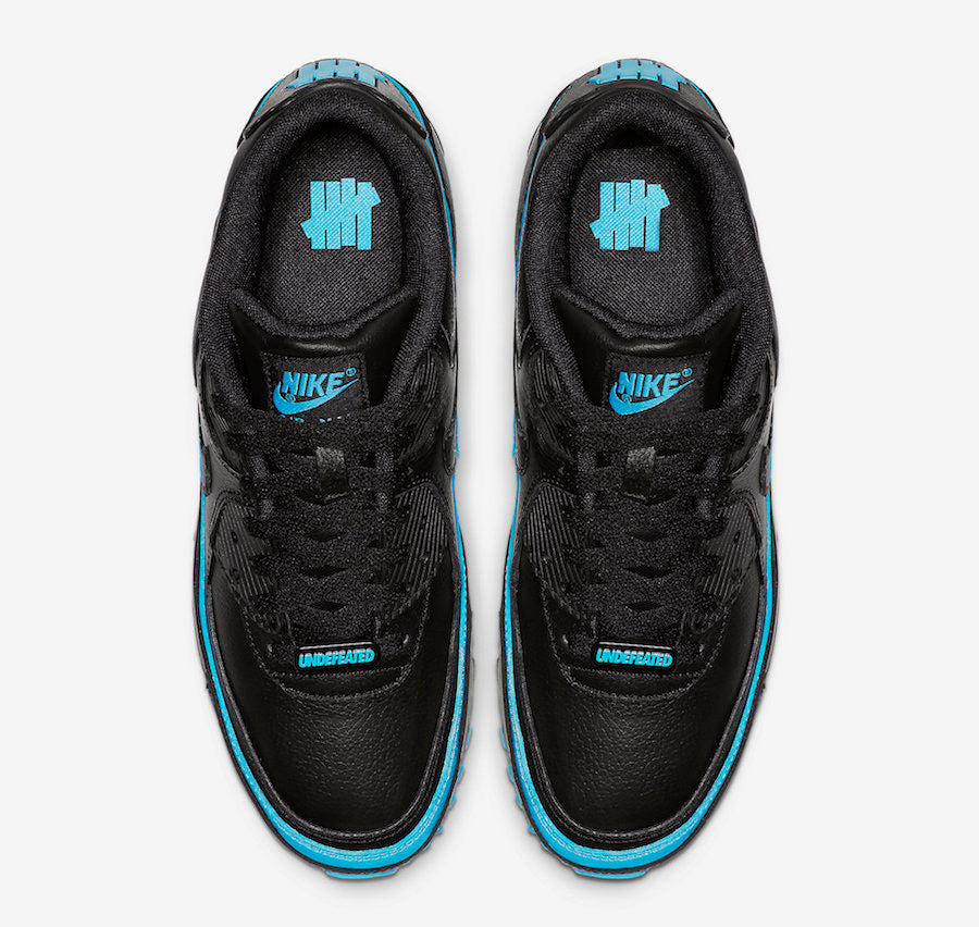 UNDEFEATED x Nike Air Max 90 "Black / Blue Fury"