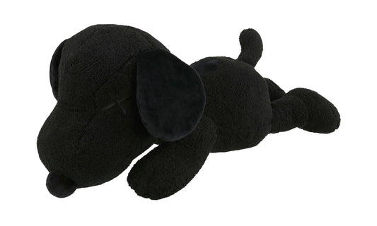 KAWS x Uniqlo x Peanuts Snoopy Plush "Black"