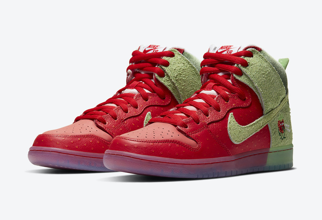 Nike SB Dunk High _Strawberry Cough_ 2