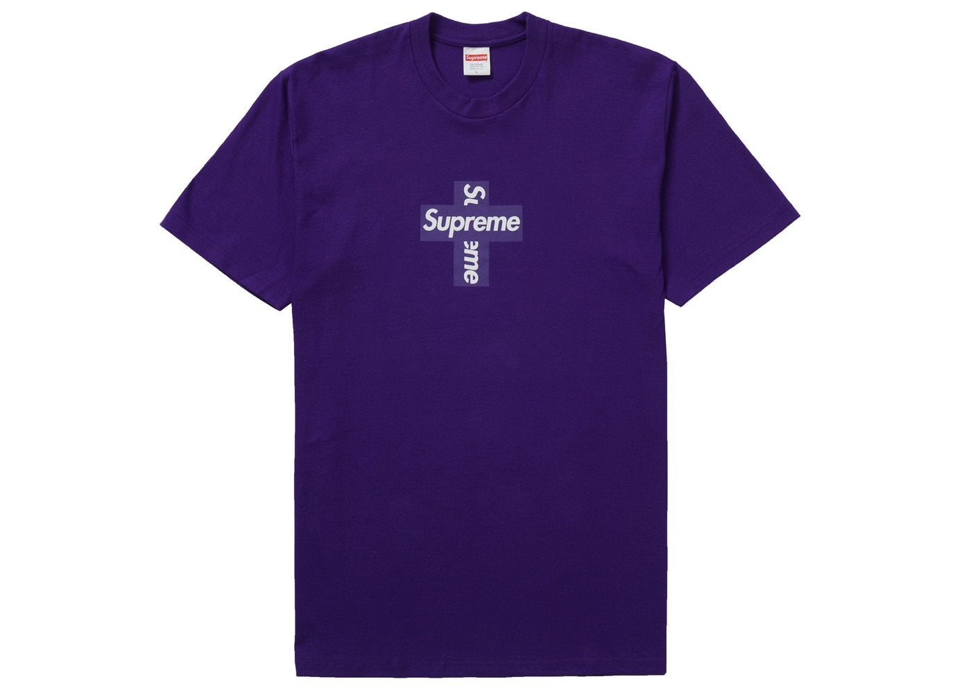 Supreme-Cross-Box-Logo-Tee-Purple