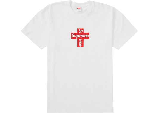Supreme-Cross-Box-Logo-Tee-White