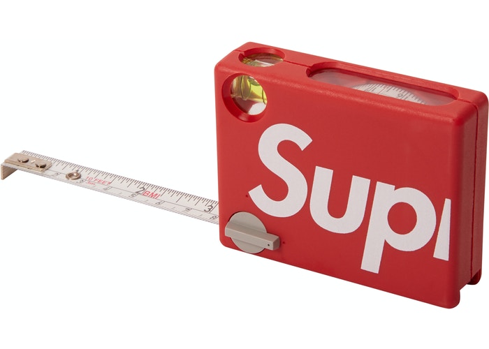 Supreme-Measuring-Tape-Red