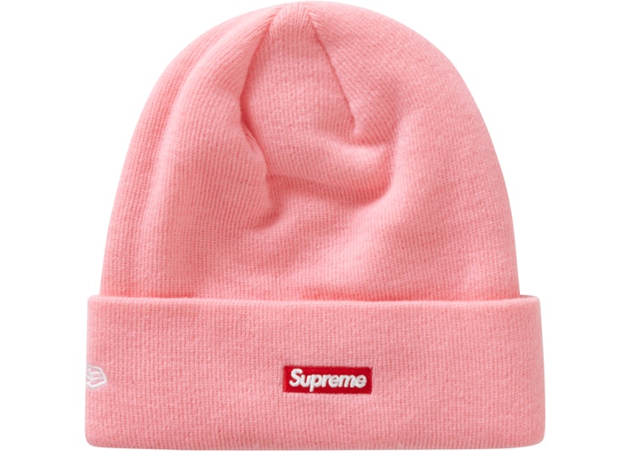 Supreme-New-Era-S-Logo-Beanie-FW20-Pink-2