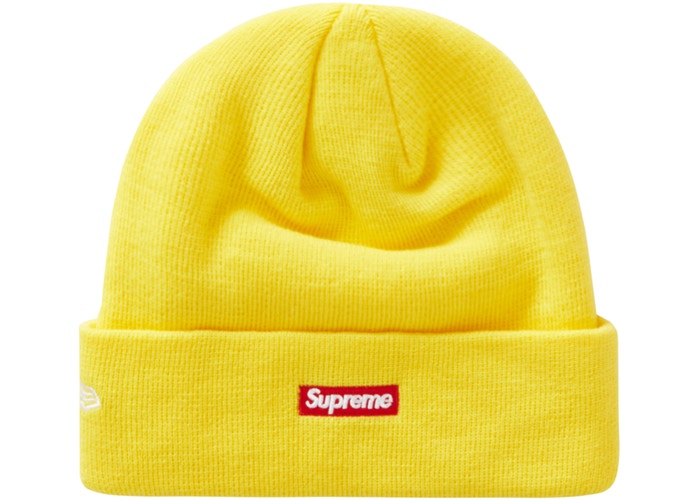 Supreme-New-Era-S-Logo-Beanie-FW20-Yellow-2