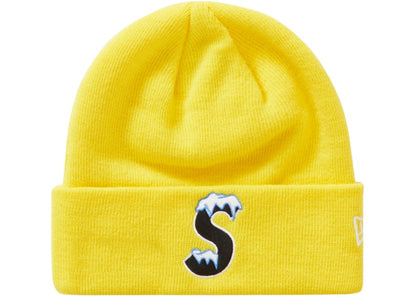 Supreme-New-Era-S-Logo-Beanie-FW20-Yellow