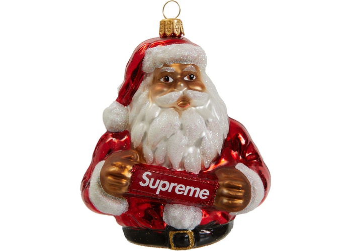 Supreme-Santa-Ornament-Red