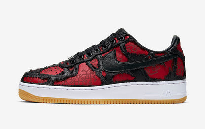 CLOT x Fragment x Nike Air Force 1 Low “Black Silk”